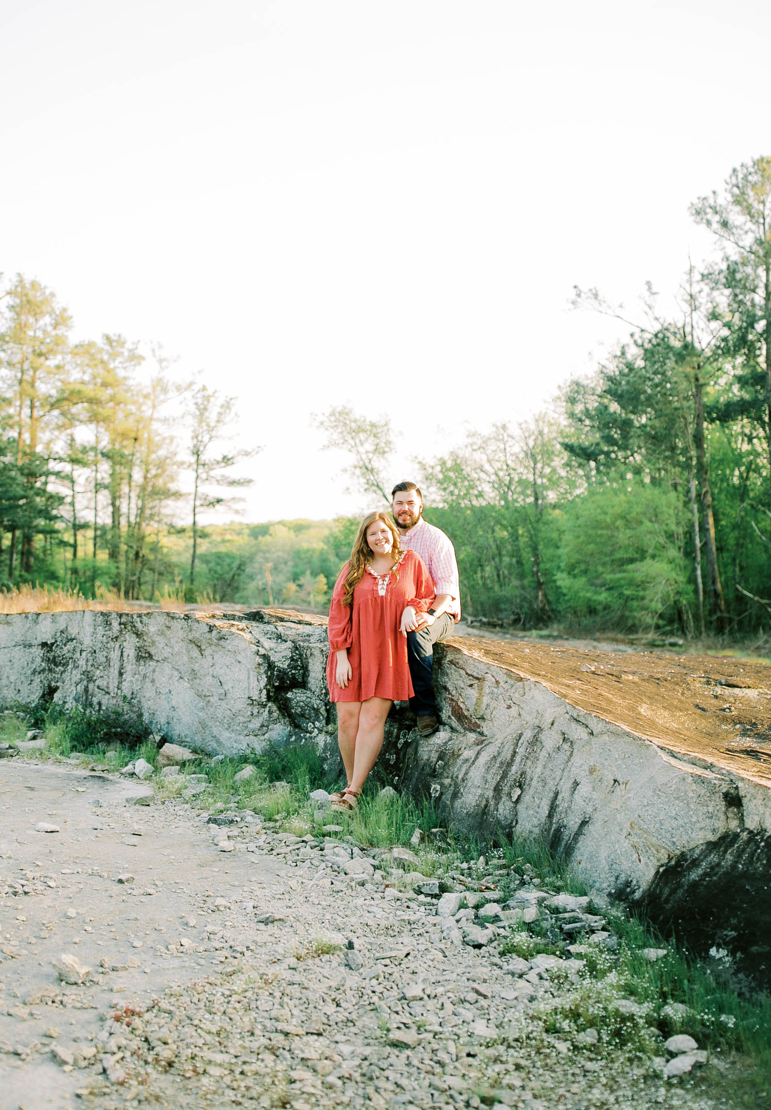Arabia Mountain Engagement Session by Alicia Caitlyn Photography