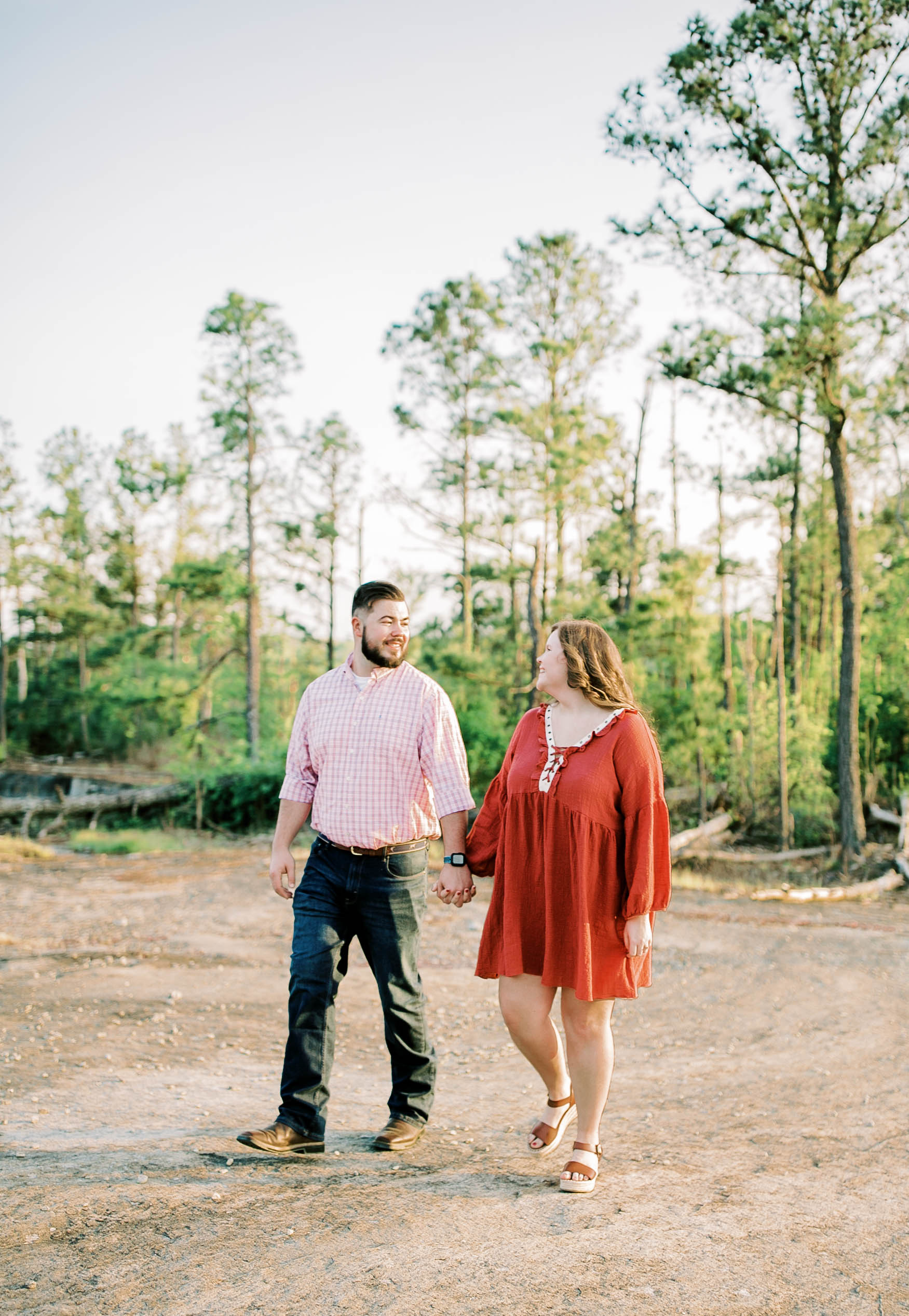Arabia Mountain Engagement Session by Alicia Caitlyn Photography