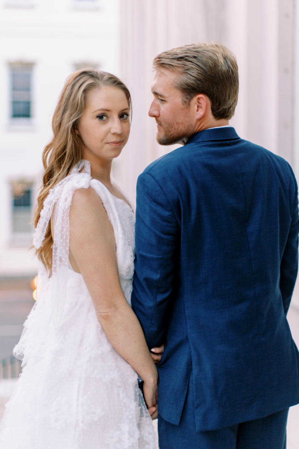 Downtown Charleston Sunset Engagement Session | Kaleigh & Wesley ...