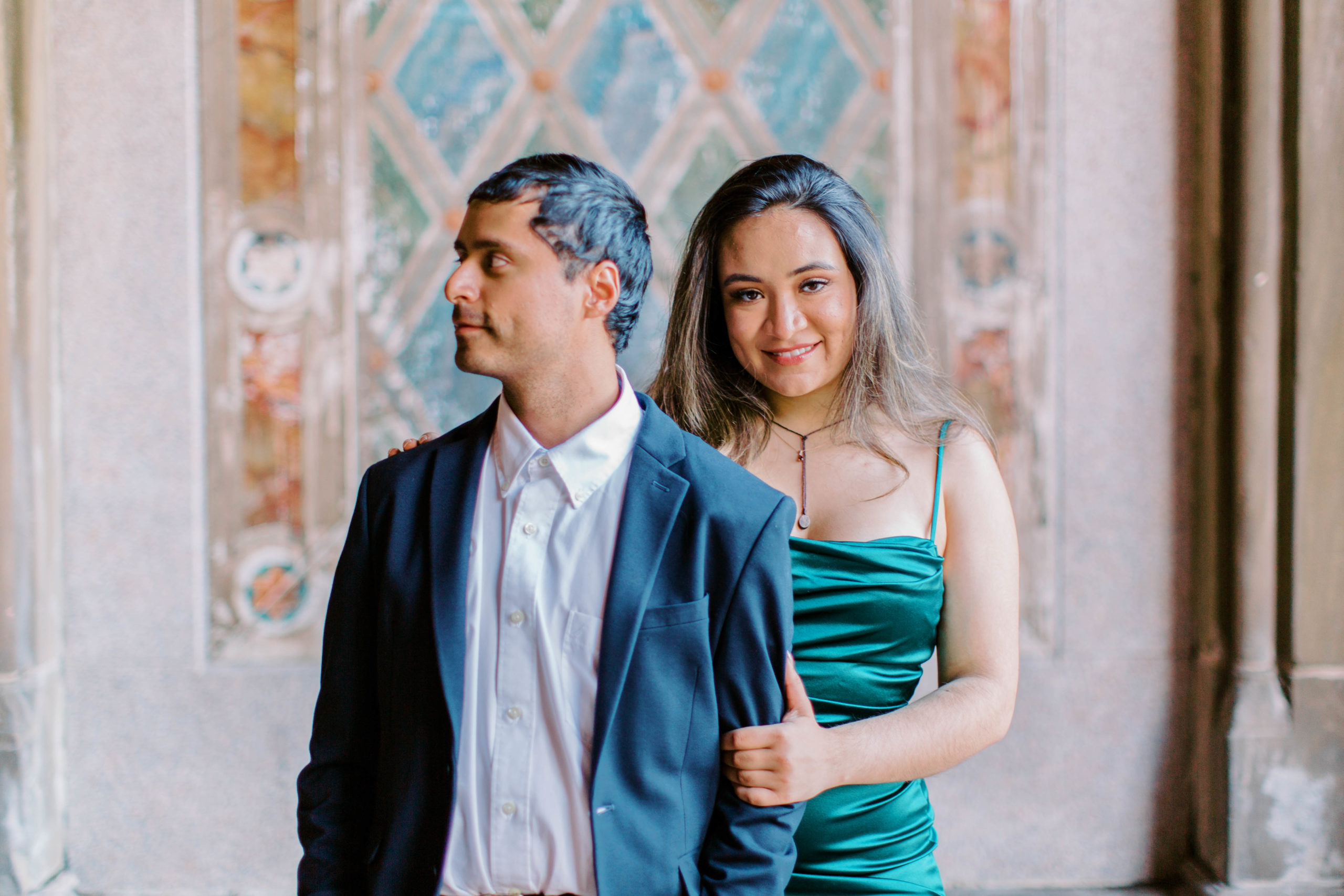 Bethesda Terrace Couples Photoshoot